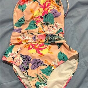 Yumi Kim Floral women’s One Piece - Pink and Purple